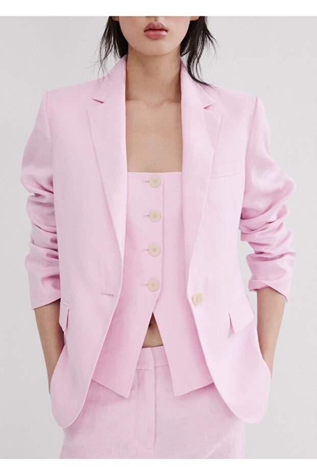 Keten takım yelek - 7