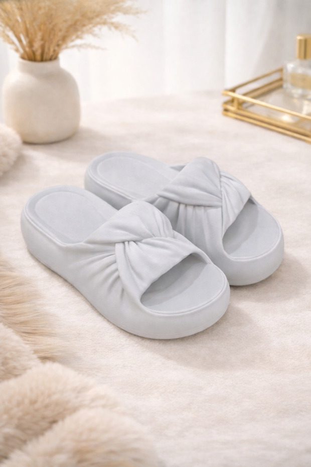 High Thick Soled Slide Slippers Garden Beach Pool Sea Summer Daily Slippers