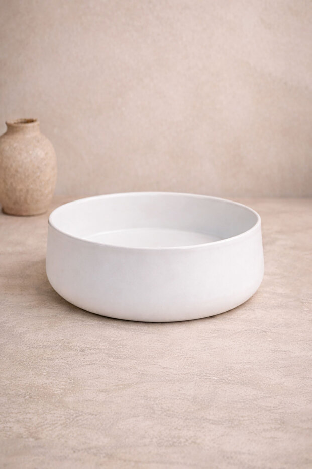 Handmade Serving Bowl and Decorative Bowl 22X9 cm Black