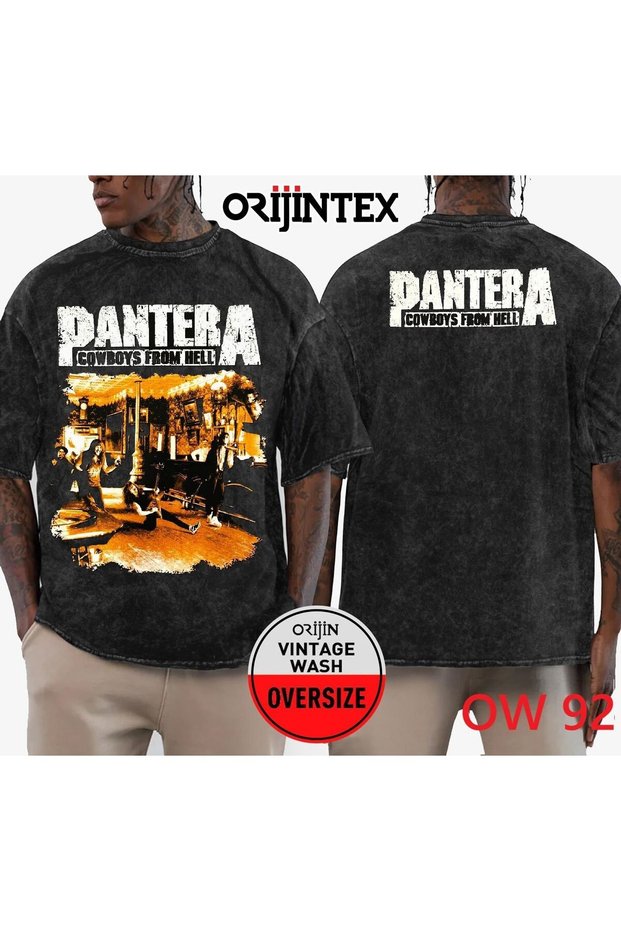 Pantera Washed over Size T-Shirt
