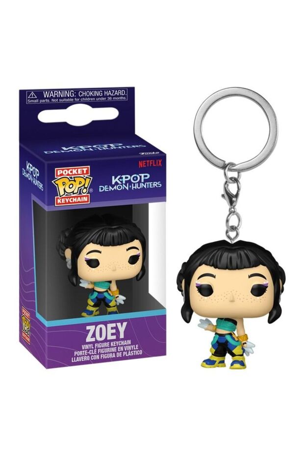 Pocket Pop! KPOP Demon Hunters Zoey Keychain