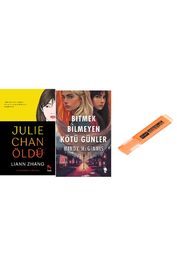 Julie Chan Öldü + Bitmek Bilmeyen Kötü Günler 2 Kitap Set Pen Hd