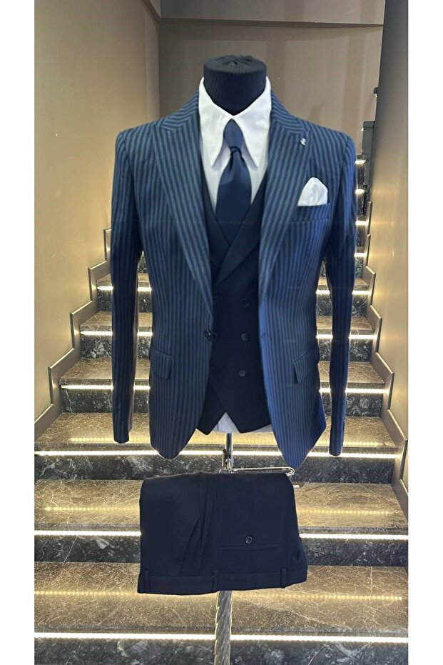 YELEKLİ TAKIM ELBİSE - 1