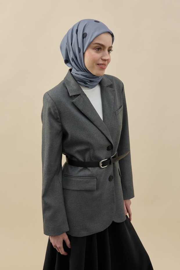 Eșarfă Lina cu model buline - 3