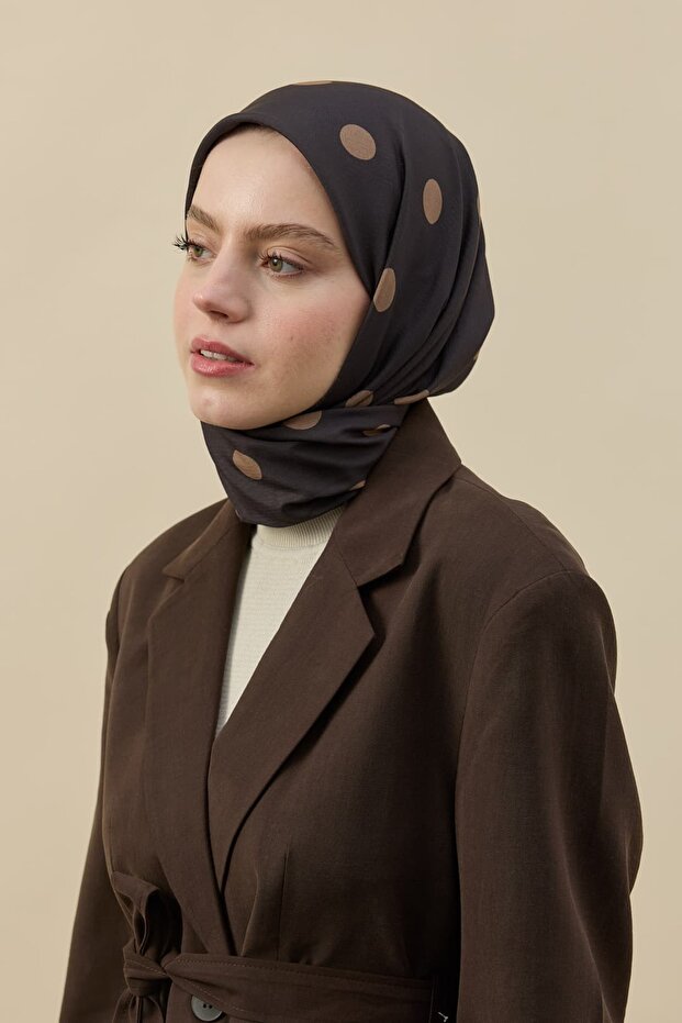 Eșarfă Lina cu model buline - 2