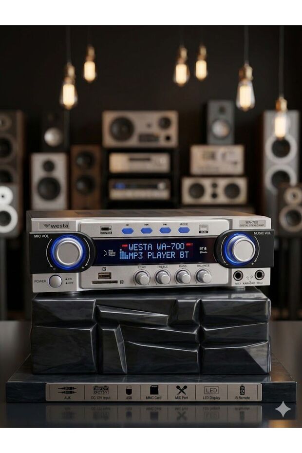 DİGİTAL STEREO AMPLİFİER - 1