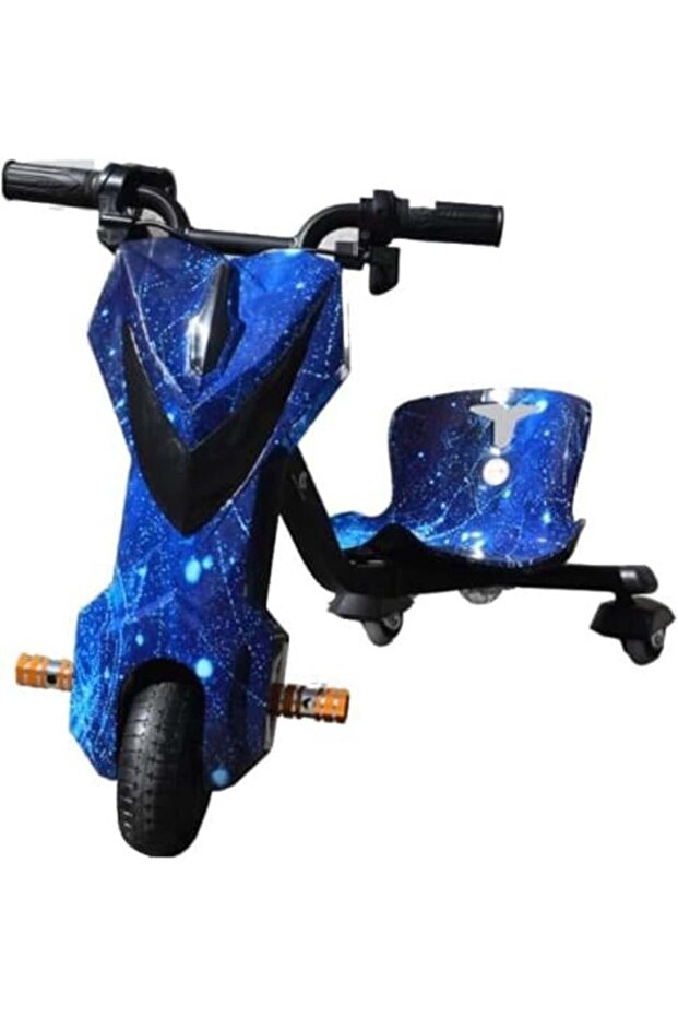 Mini Electric Scooter for Kids - Blue