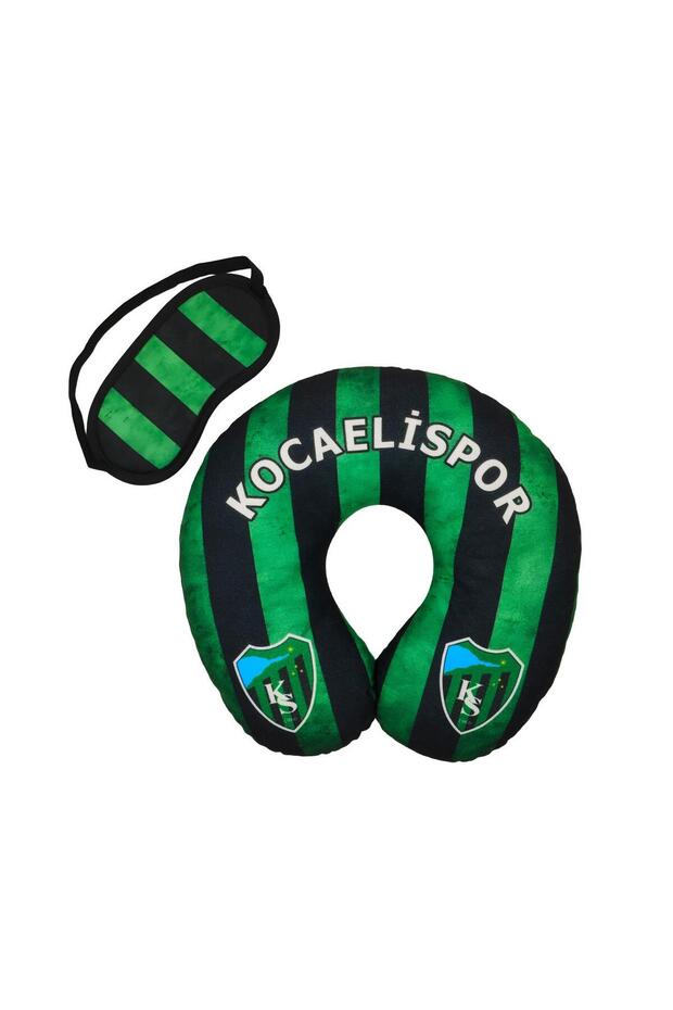 Kocaelispor licensed 2-piece travel set green-black