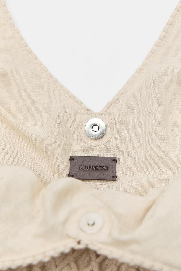 Makrome tote çanta - 3