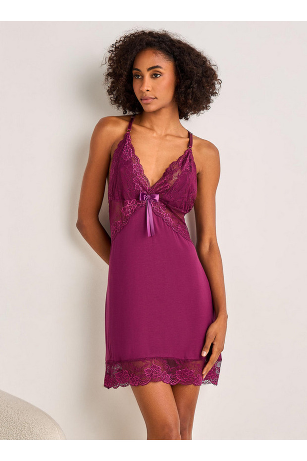 Slip Dress with Thongs