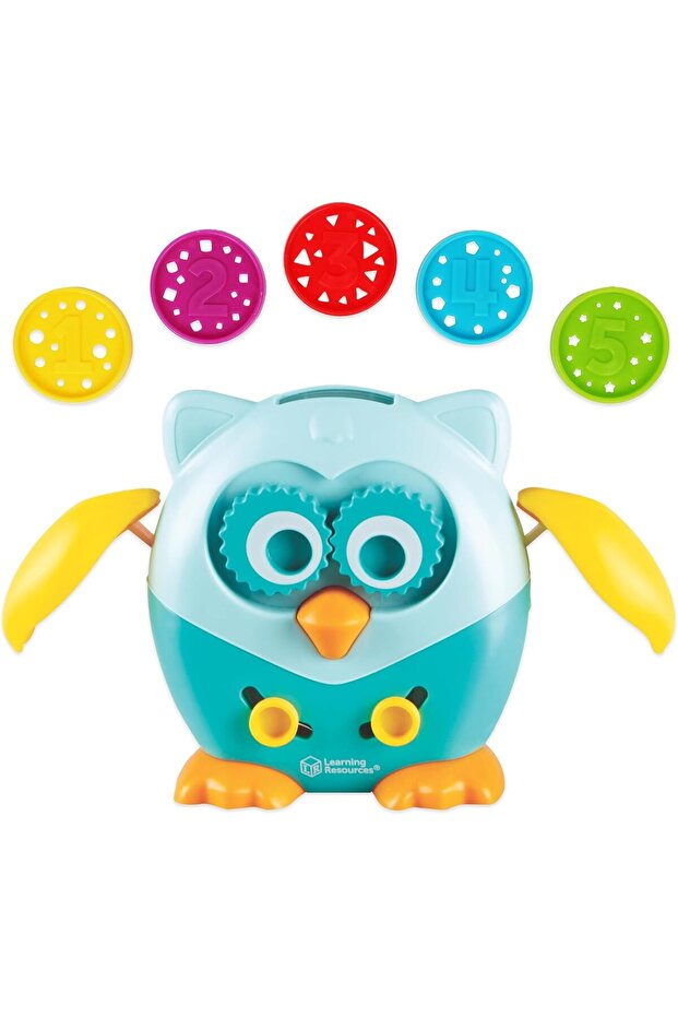 Hoot The Fine Motor Owl, Set Of 1, Multicolor