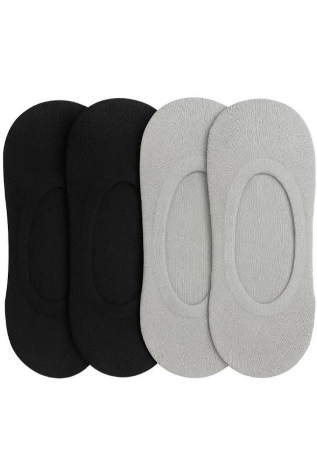 Women's/Girl's Non Slip No Show Socks/Socks Liner/Footies Socks/Foot Cover (Pack Of 4)