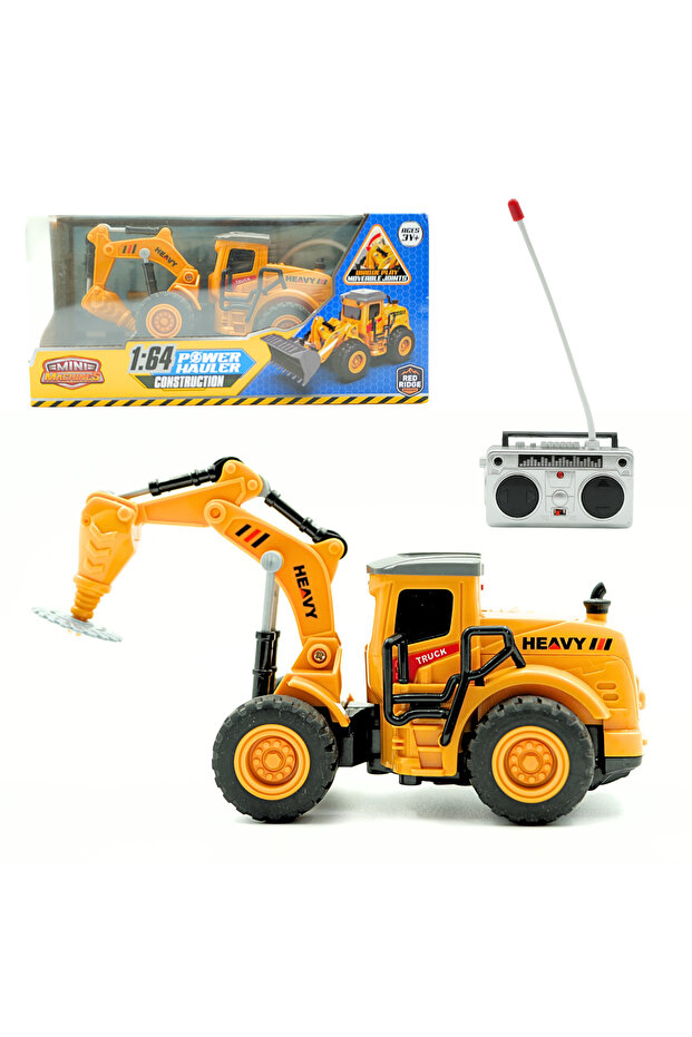 Mini R/C Power Hauler Moveable Parts Construction - Rotary Excavator