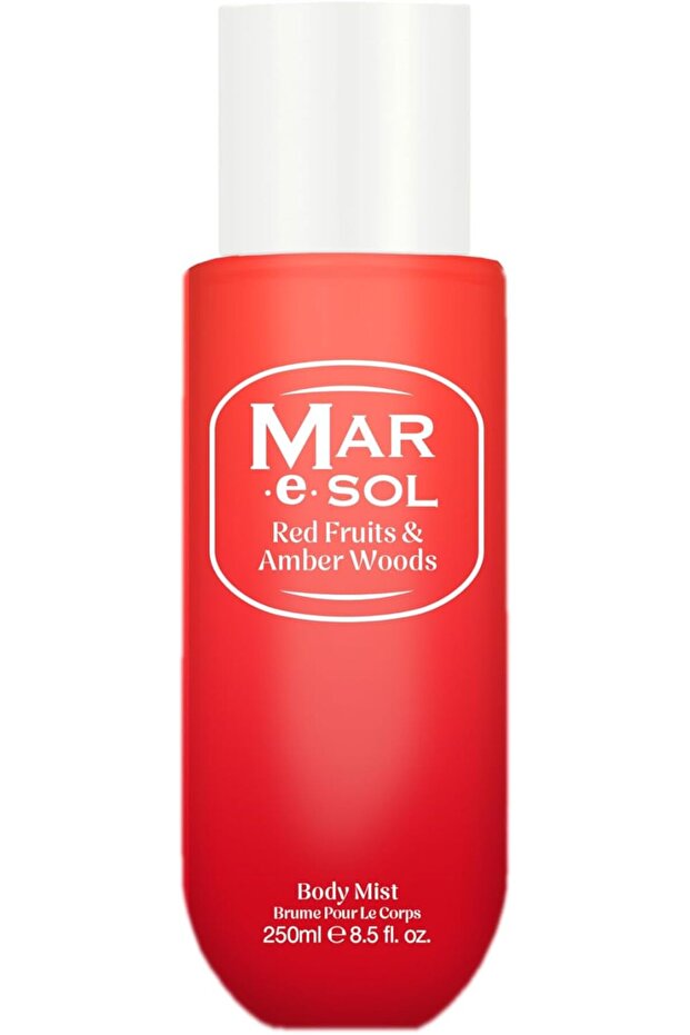Red Fruits & Amber Woods Body Mist Spray for Women, 250 ml
