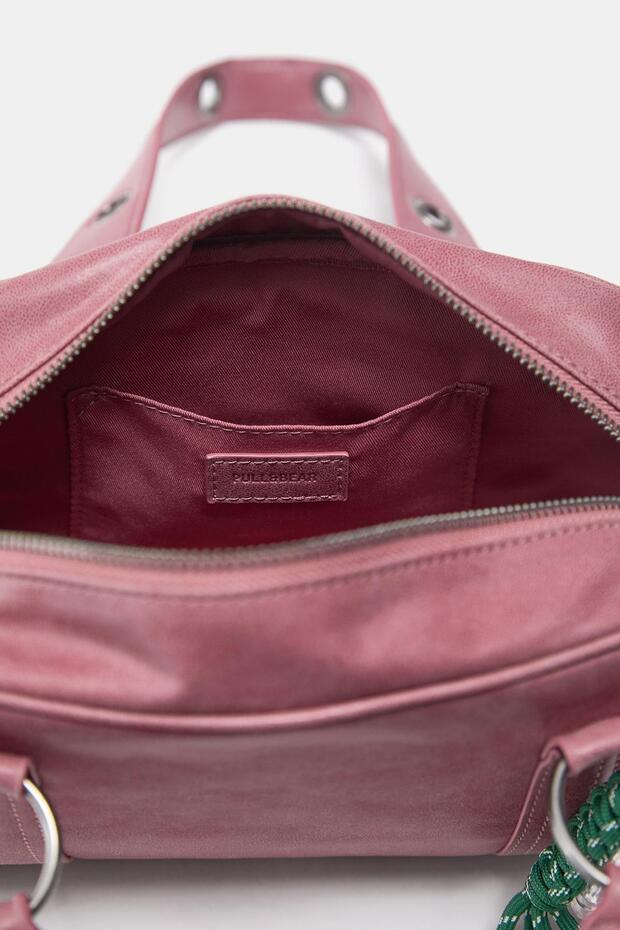 Süslemeli omuz çantası - 3