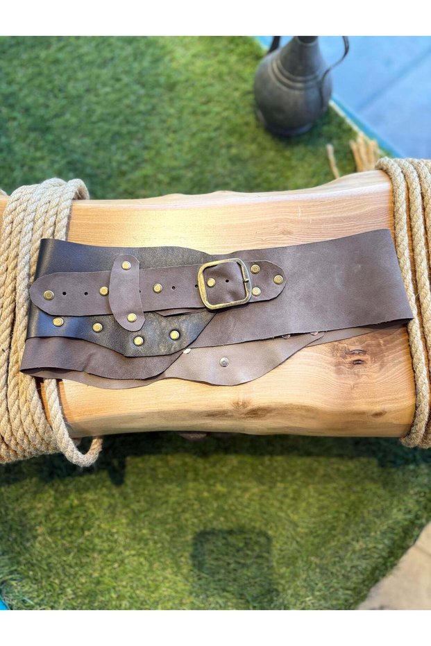 Laurel Smoked Handmade Nubuck & Leather Accessories - Contrast Textured Fusion Design