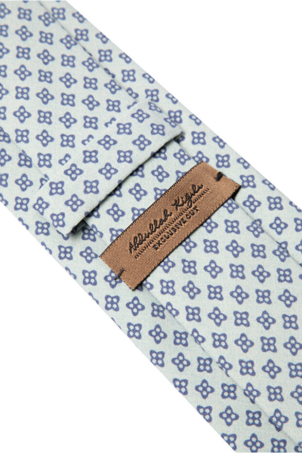 Patterned Silk Tie - 4