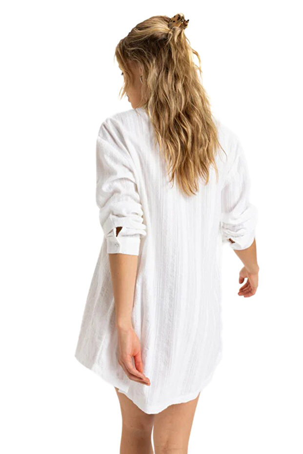 SUNSET FLASHBACK Beyaz Kadın Elbise - 2