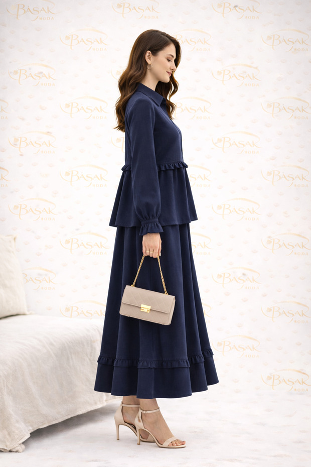 MKBAŞAK MODA ETEKLİ TAKIM - 2