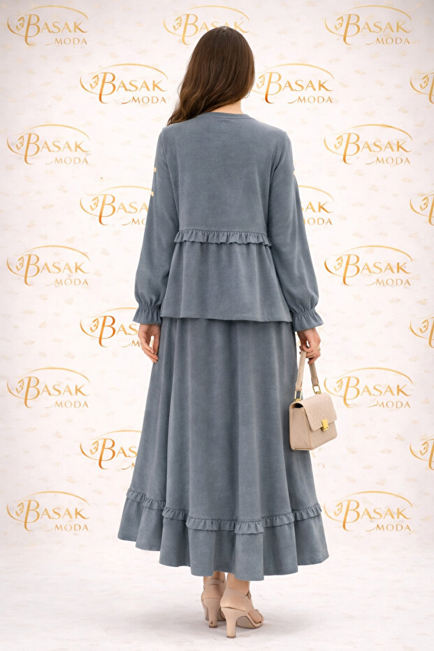 MKBAŞAK MODA ETEKLİ TAKIM - 2