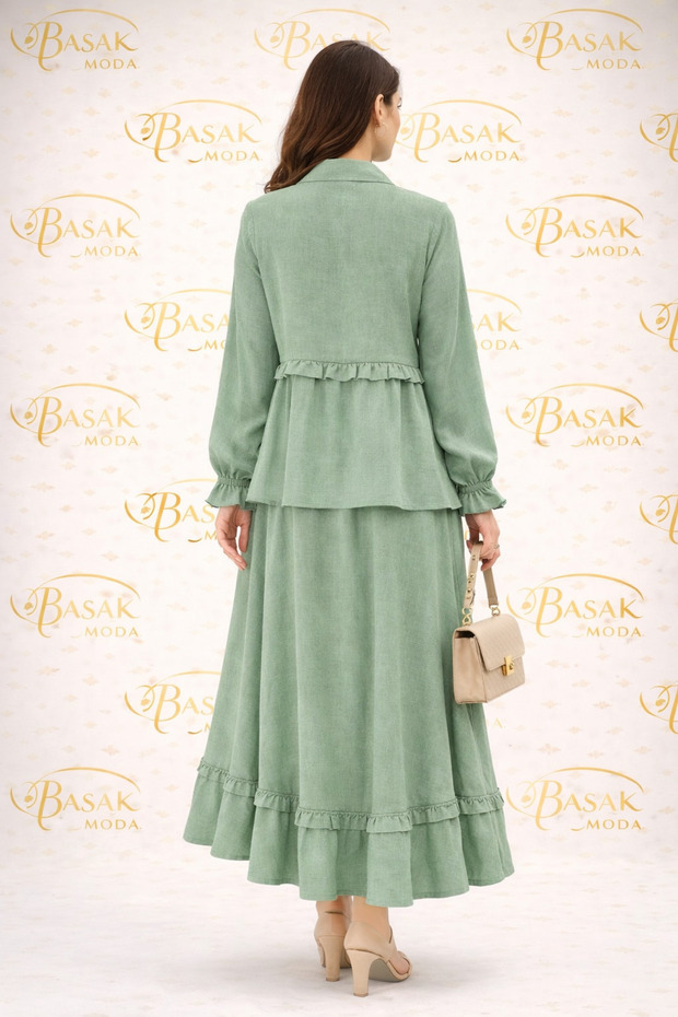 MKBAŞAK MODA ETEKLİ TAKIM - 4