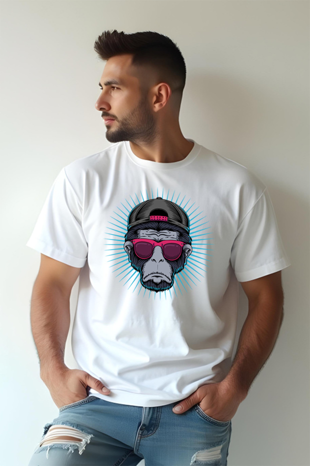 Tricou Oversize - Unhappy Monkey - 2