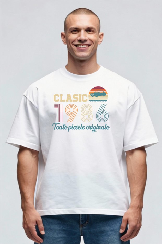 Tricou Oversize - Clasic 1986