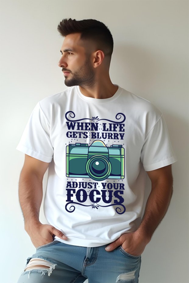 Tricou Oversize - Adjust Focus