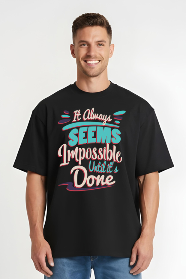 Tricou Oversize - Impossie
