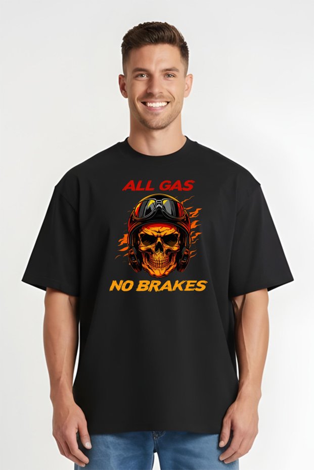 Tricou Oversize - Gas