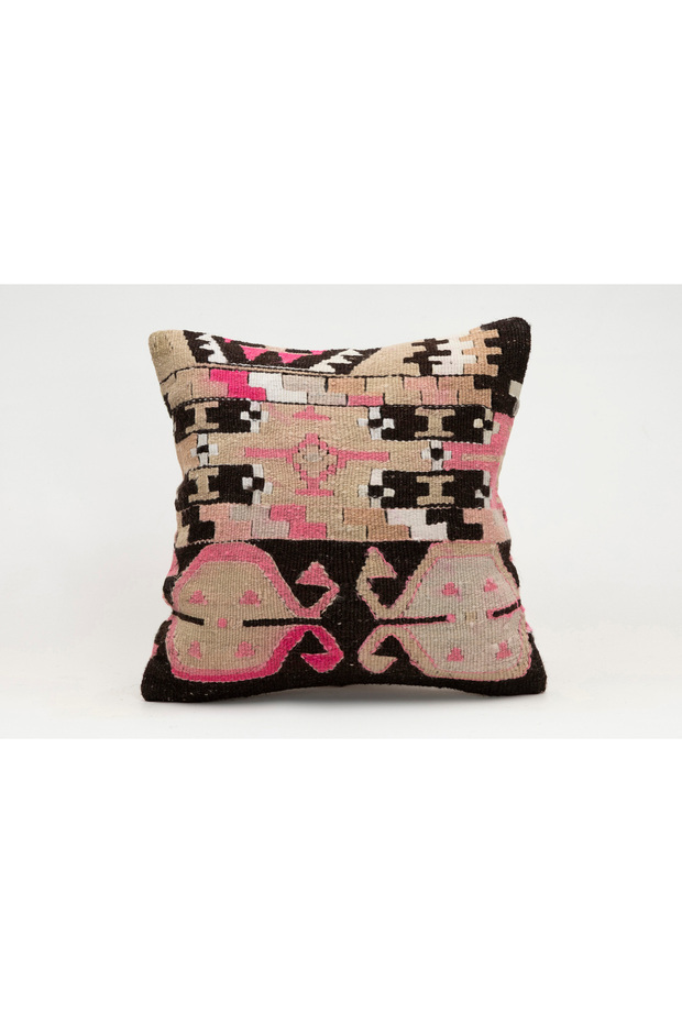 Handmade Old Kilim Rug Vintage Made in the 1930S, 1940S, 40X40 cm