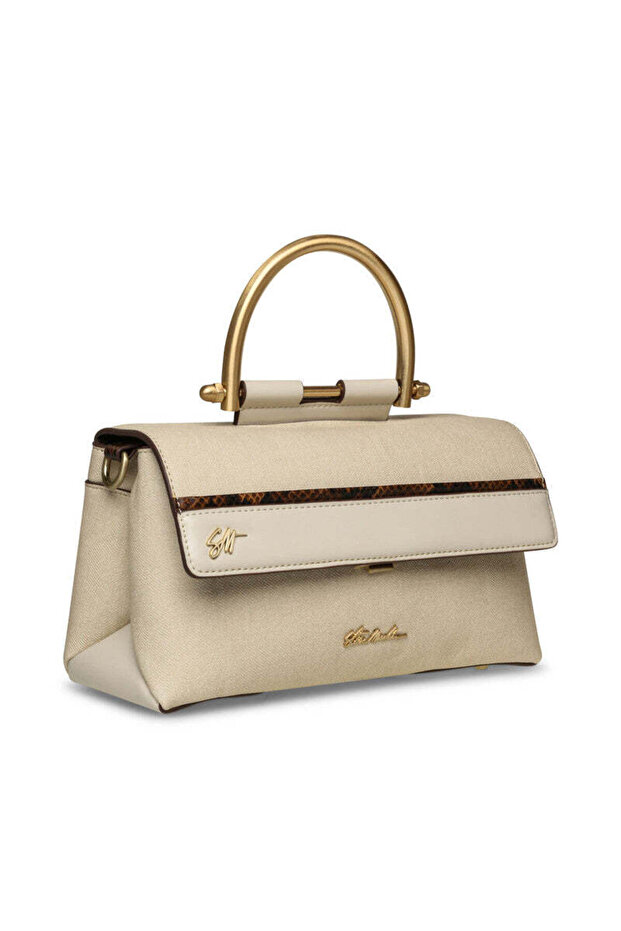 Bmorin Solid Light Brown Shoulder Bag - 5