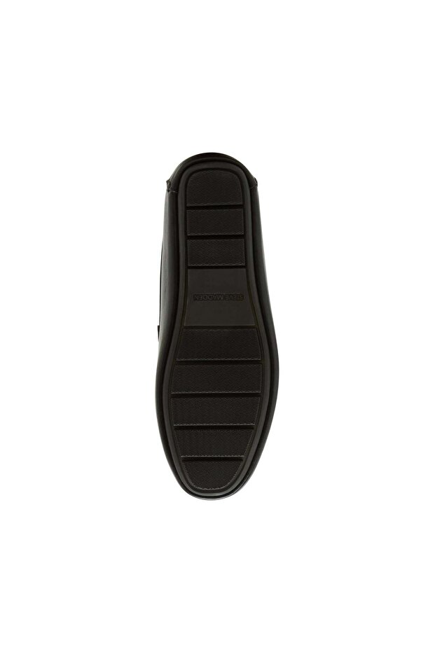 Kriston Solid Black Loafers - 5