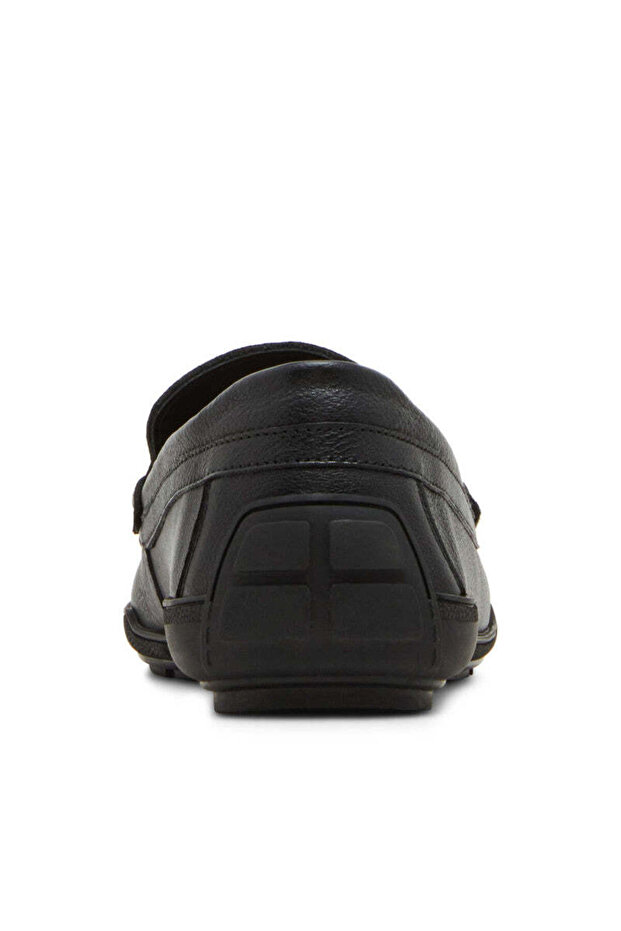 Rockings Solid Black Loafers - 2