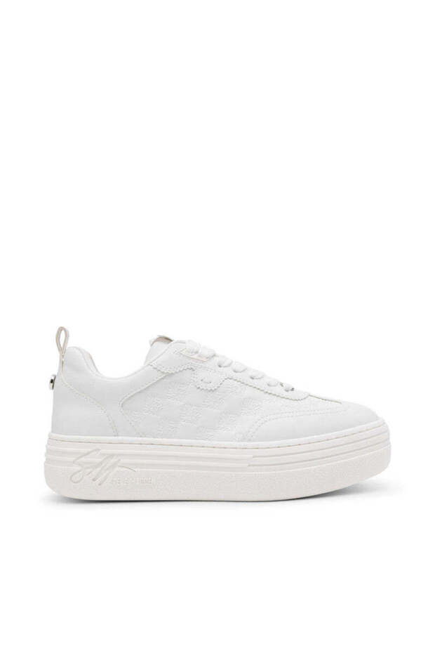 Catapult Solid Low Heel Sneakers