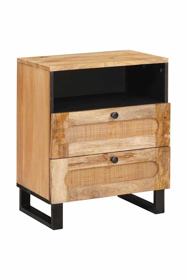 Dulap de noapte 50 x 33 x 62 cm Lemn de mango solid