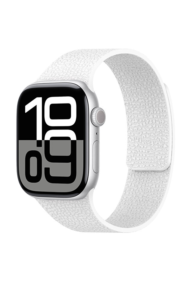 Watch 10 46mm Compatible Krd-136 Embossed Patterned Silicone Strap