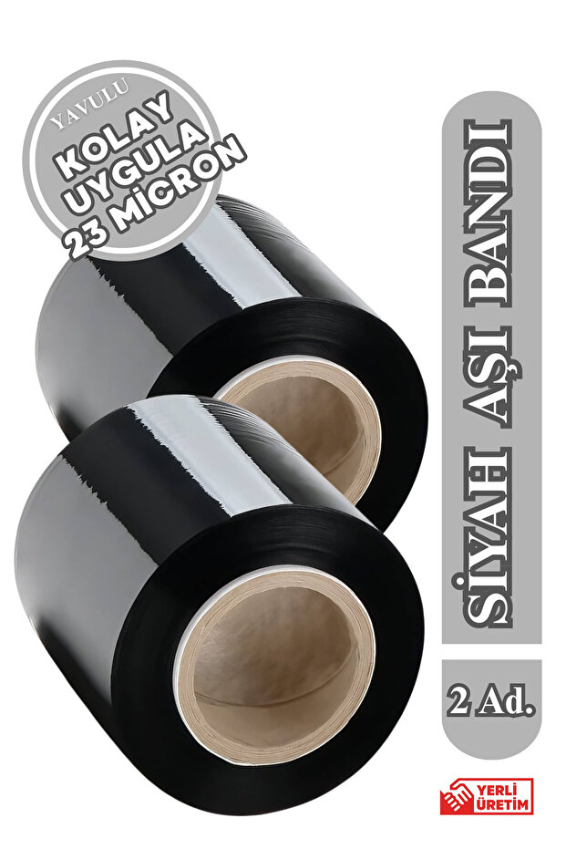 Black Grafting Tape 10cm Thick Grafting Tape Tree Grafting Tape (2 Pieces) Double-Sided