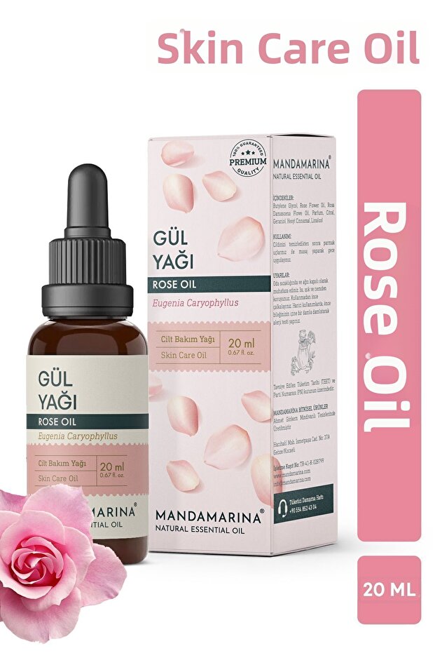 Rose Oil Energy & Skin & Frequency Enhancement 20 ml