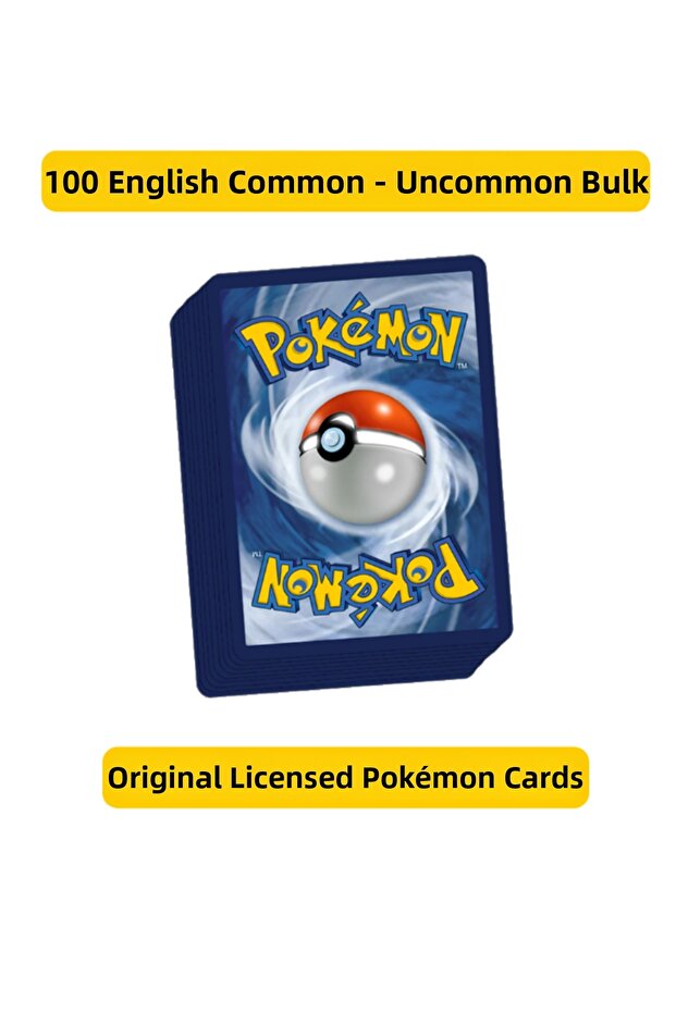 Pokechu Licensed Pokemon 100 Pieces Unrepeated Bulk