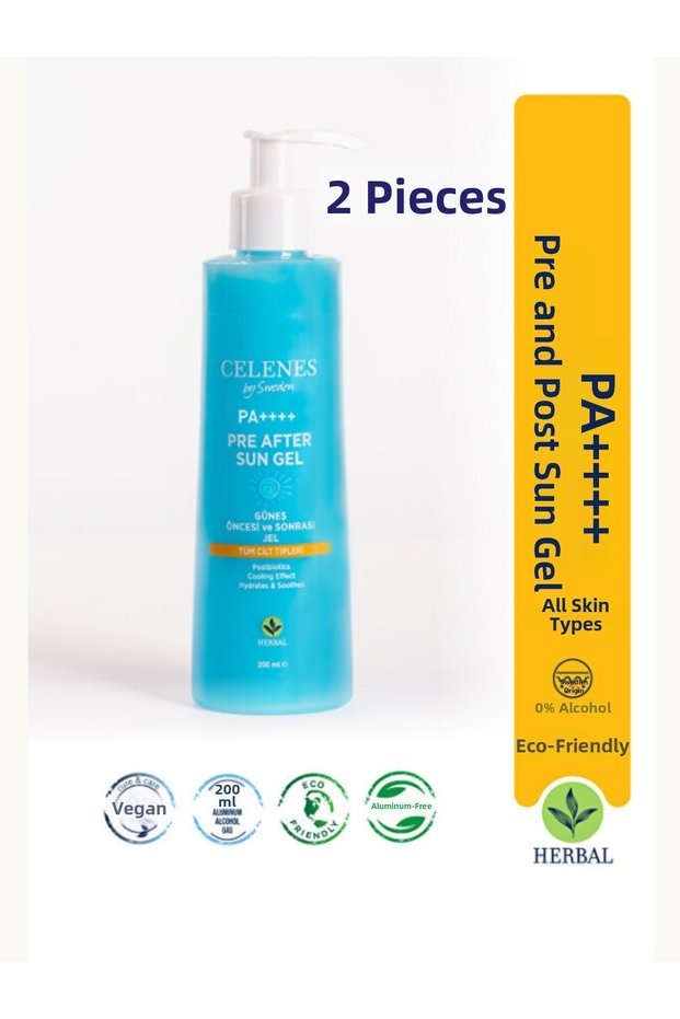 Pre and Post Sun Moisturizing and Refreshing Gel 2 Pieces