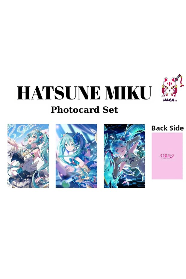 Project Sekai Hatsune Miku Photocard Set / Collection Card Set