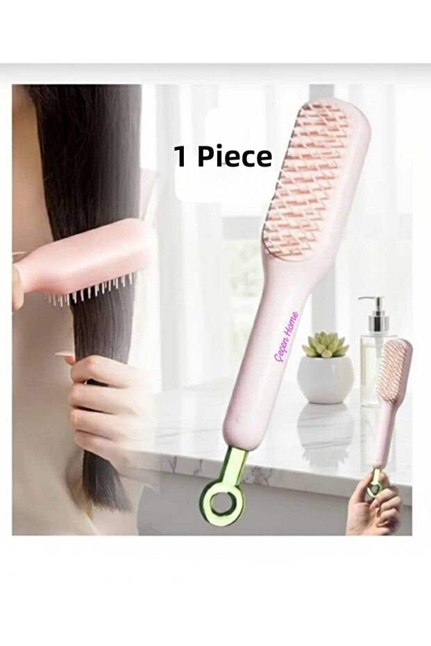 (1 Piece) Easy-To-Clean Hair Comb, Automatic Open and Close Comb, Hair Brush