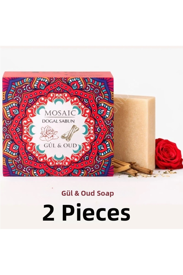 Rose & Oud Soap 2 Pieces