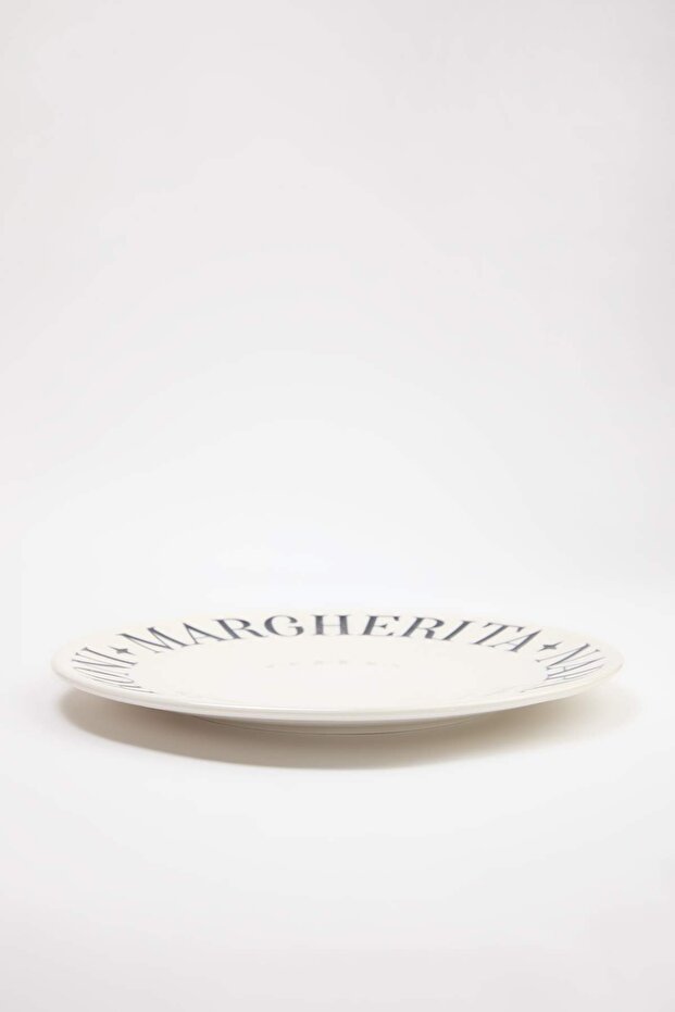 Motto Tasarımlı Pizza Tabağı 31 cm TPHSS26TBK00021 - 4