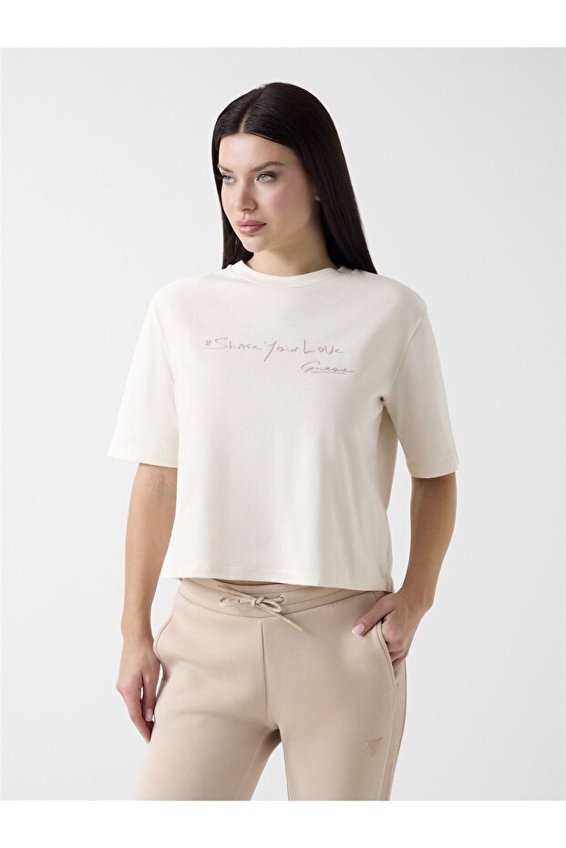 Embroidered logo T-shirt