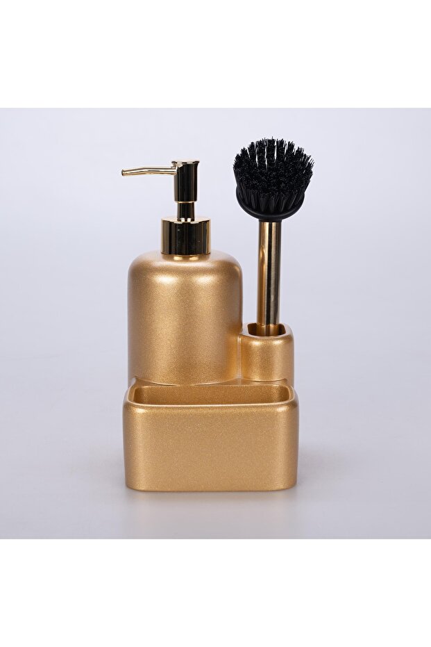 Leonis Brushed Liquid Sponge Holder Gold