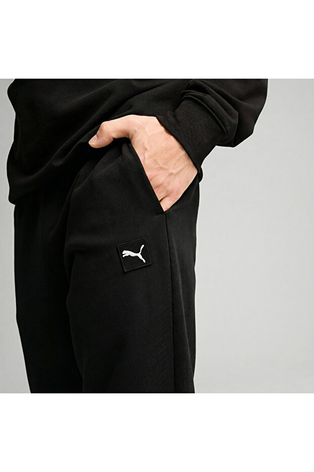 Essential Elevated Чоловічі чорні спортивні штани - 7