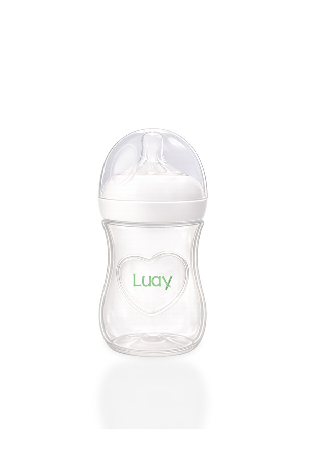 Baby Feeding Bottle 120ml |Anti-Colic Plastic Milk Bottle for Newborn & Infants|Soft Silicone Nipple