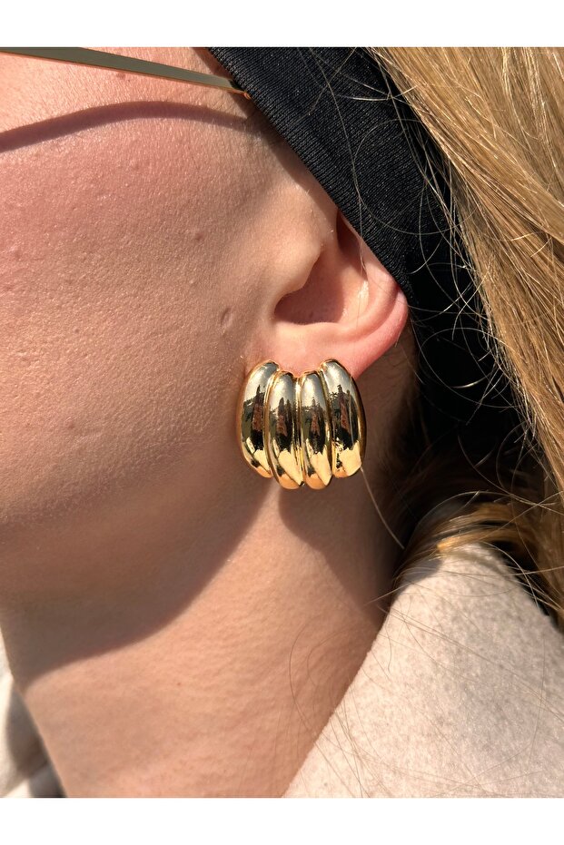 Çelik basic Mila küpe - 1